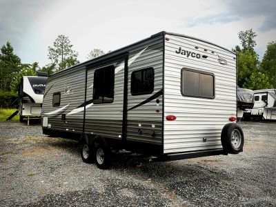 2020 Jayco Jay Flight SLX 8 — rear three-quarter view