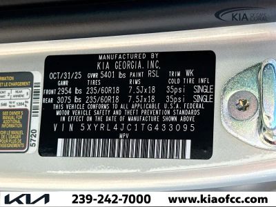 2026 Kia Sorento — photo 42 view