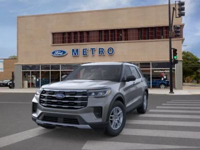 2026 Ford Explorer — rear three-quarter view