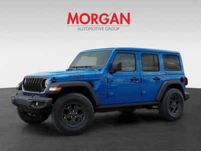 2026 Jeep Wrangler — side profile view