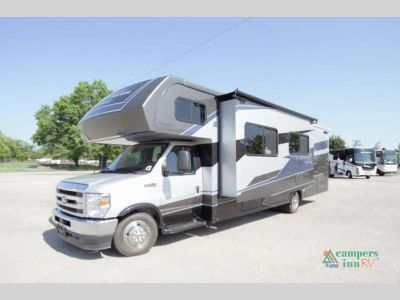 2026 Forest River RV Sunseeker — rear three-quarter view
