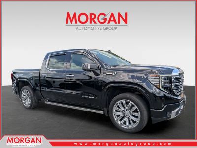 2024 GMC Sierra 1500 Denali in Black — front three-quarter view