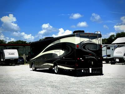 2014 Winnebago Sightseer — rear three-quarter view