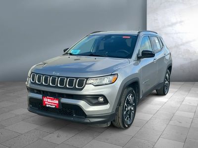 2022 Jeep Compass — front three-quarter view