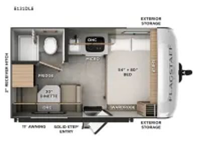2027 Forest River RV E131DLE — front three-quarter view