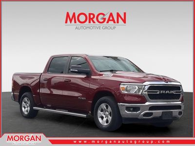 2022 Ram 1500 Big Horn/Lone Star in Red — front three-quarter view