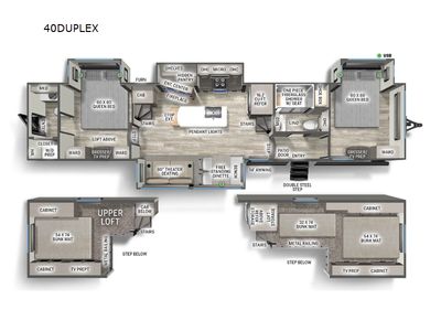 2025 Forest River RV Sandpiper Destination Trailers — side profile view