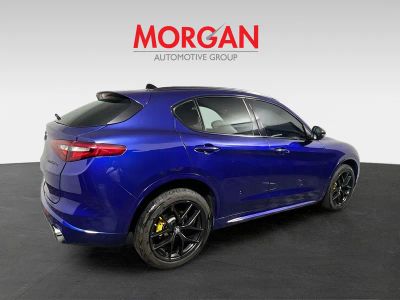 2021 Alfa Romeo Stelvio — rear three-quarter view