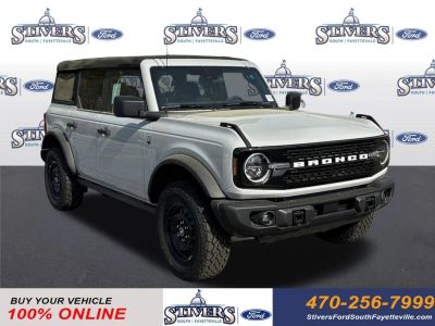2026 Ford Bronco Big Bend in White — front three-quarter view
