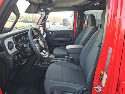 2025 Jeep Wrangler — engine compartment view