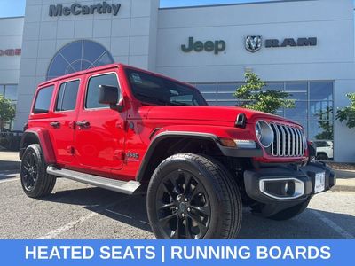 2025 Jeep Wrangler JLXP74 — front three-quarter view