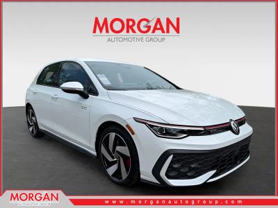 2026 Volkswagen Golf GTI 2.0T S in White — front three-quarter view