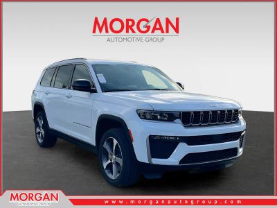 2026 Jeep Grand Cherokee L Limited in White/off-white — front three-quarter view