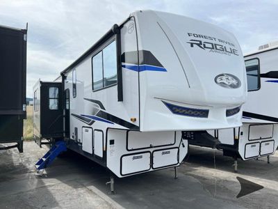 2026 Forest River RV Vengeance Rogue Armored — front three-quarter view