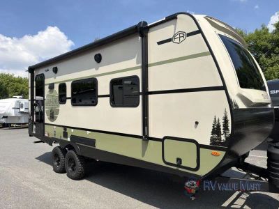 2027 Forest River RV No Boundaries — front three-quarter view