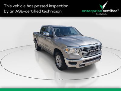 2024 Ram 1500 Laramie 4x4 Crew Cab 5'7" Box — front three-quarter view