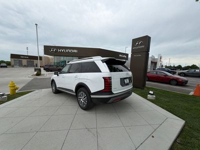 2026 Hyundai Palisade Hybrid — rear three-quarter view