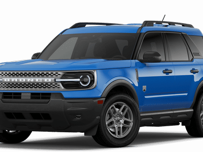 2026 Ford Bronco Sport Big Bend in Velocity Blue Metallic — front three-quarter view