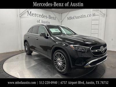 2026 Mercedes-Benz GLC 300 in Black — front three-quarter view