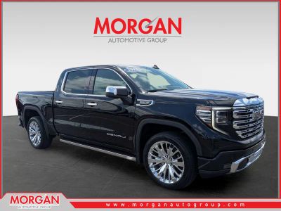 2023 GMC Sierra 1500 Denali in Onyx Black — front three-quarter view