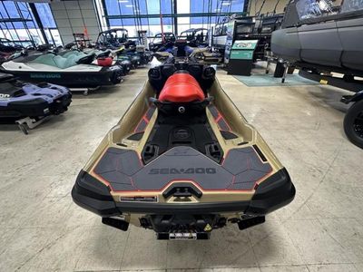 2025 Sea-Doo RXT-X 325 Metallic Tan / Lava Red Premium - Photo 6