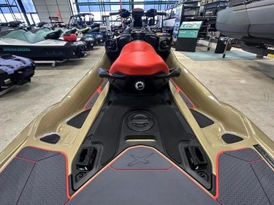 2025 Sea-Doo RXT-X 325 Metallic Tan / Lava Red Premium - Photo 13
