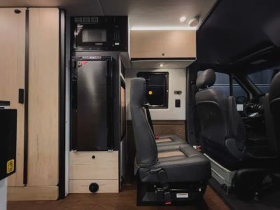 2026 Storyteller Overland TOUR MODE — interior view