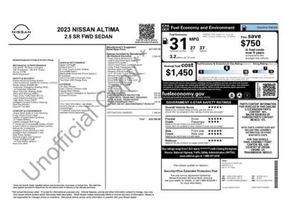 2023 Nissan Altima 2.5 SR - Photo 3