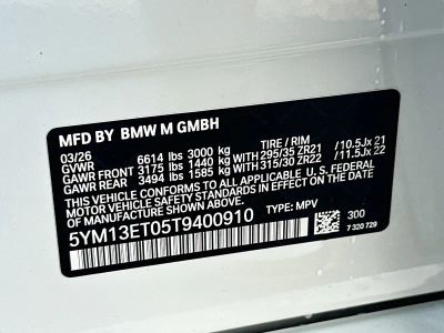 2026 BMW X5 M — photo 27 view
