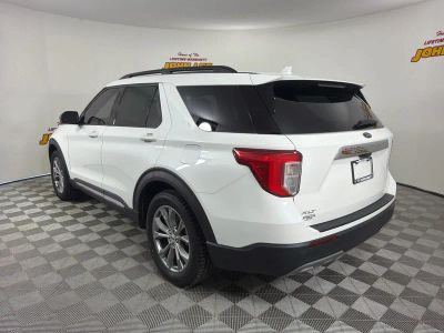 2022 Ford Explorer — rear three-quarter view