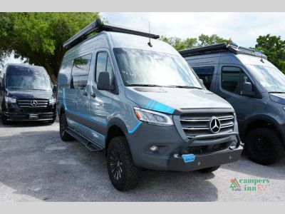2025 Remote Vans Remote Vans in BLUE GRAY — front three-quarter view