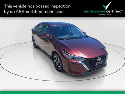 2024 Nissan Sentra SV CVT — front three-quarter view
