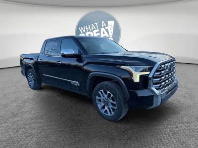 2026 Toyota Tundra 1794 Edition in Midnight Black Metallic — front three-quarter view