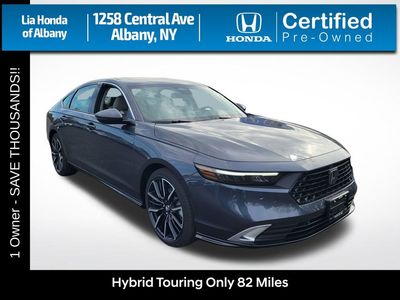 2026 Honda Accord Hybrid Touring Sedan — side profile view