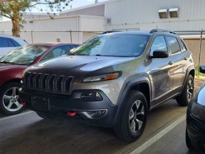2017 Jeep Cherokee — rear three-quarter view