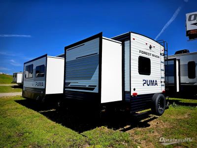 2027 Forest River Puma — rear three-quarter view