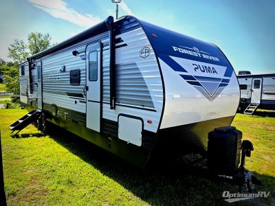2027 Forest River Puma — front three-quarter view