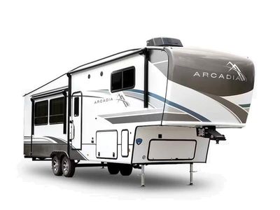 2025 Keystone RV Arcadia — front three-quarter view