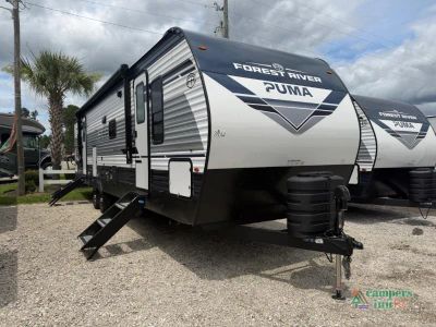 2027 Forest River RV Puma — front three-quarter view