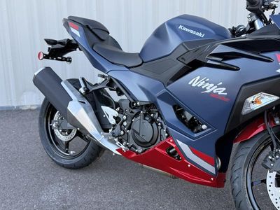 2026 Kawasaki Ninja 500 ABS Metallic Matte Twilight Blue - Photo 6