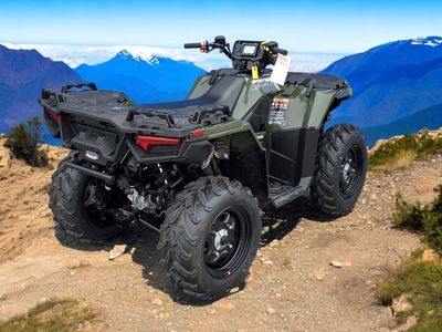 2026 Polaris Sportsman 850 — engine compartment view