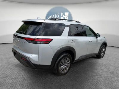 2025 Nissan Pathfinder — rear three-quarter view