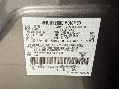 2025 Ford Maverick XLT Truck I-4 Hybrid - Photo 19