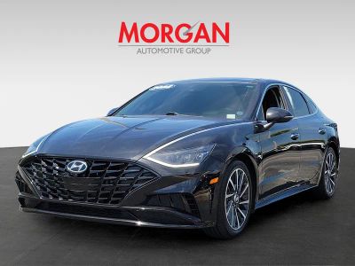 2022 Hyundai Sonata — rear three-quarter view