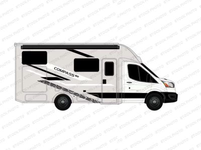 2027 Thor Motor Coach Compass GO — front three-quarter view