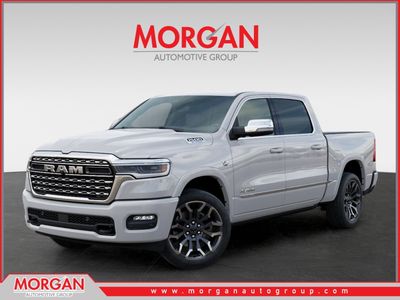 2026 Ram 1500 Limited in White — front three-quarter view