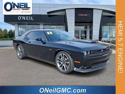 2023 Dodge Challenger R/T in Black — front three-quarter view