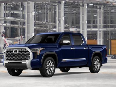 2026 Toyota Tundra 1794 EDITION in Blueprint — front three-quarter view