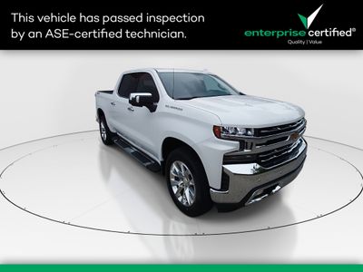 2020 Chevrolet Silverado 1500 4WD Crew Cab 147" LTZ — front three-quarter view