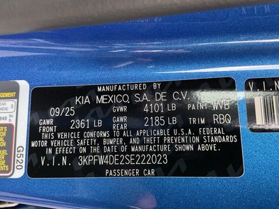 2025 Kia K4 — photo 11 view